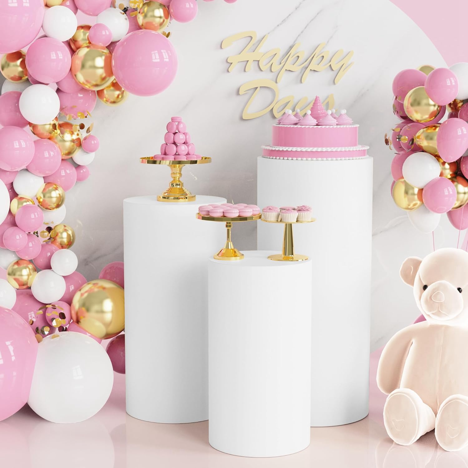 Dessert Table Backdrop - Yeele 1/3/5 pièces Housse de support