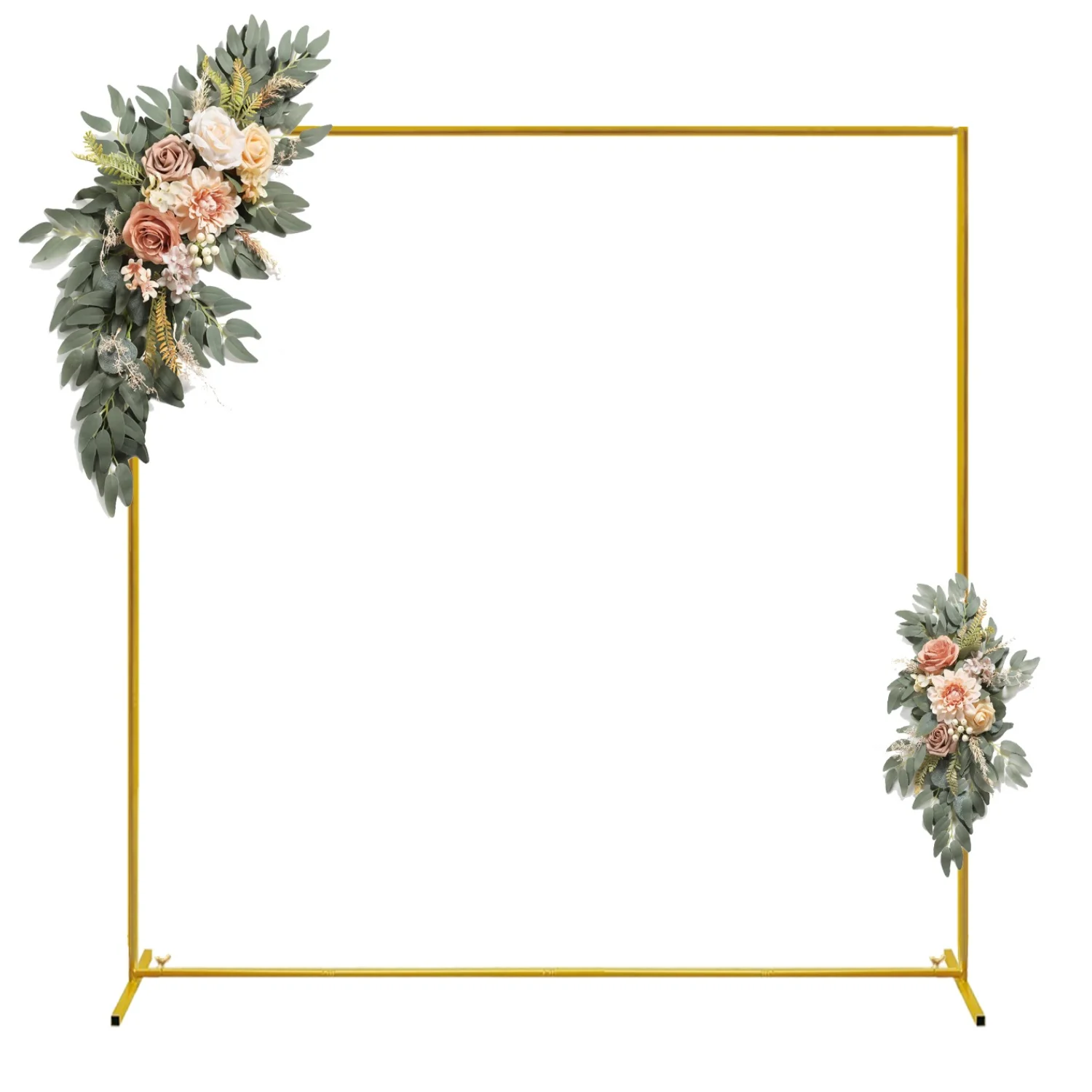 Balloon Arch Kit - Arches de mariage dorées, support d'arrière-plan