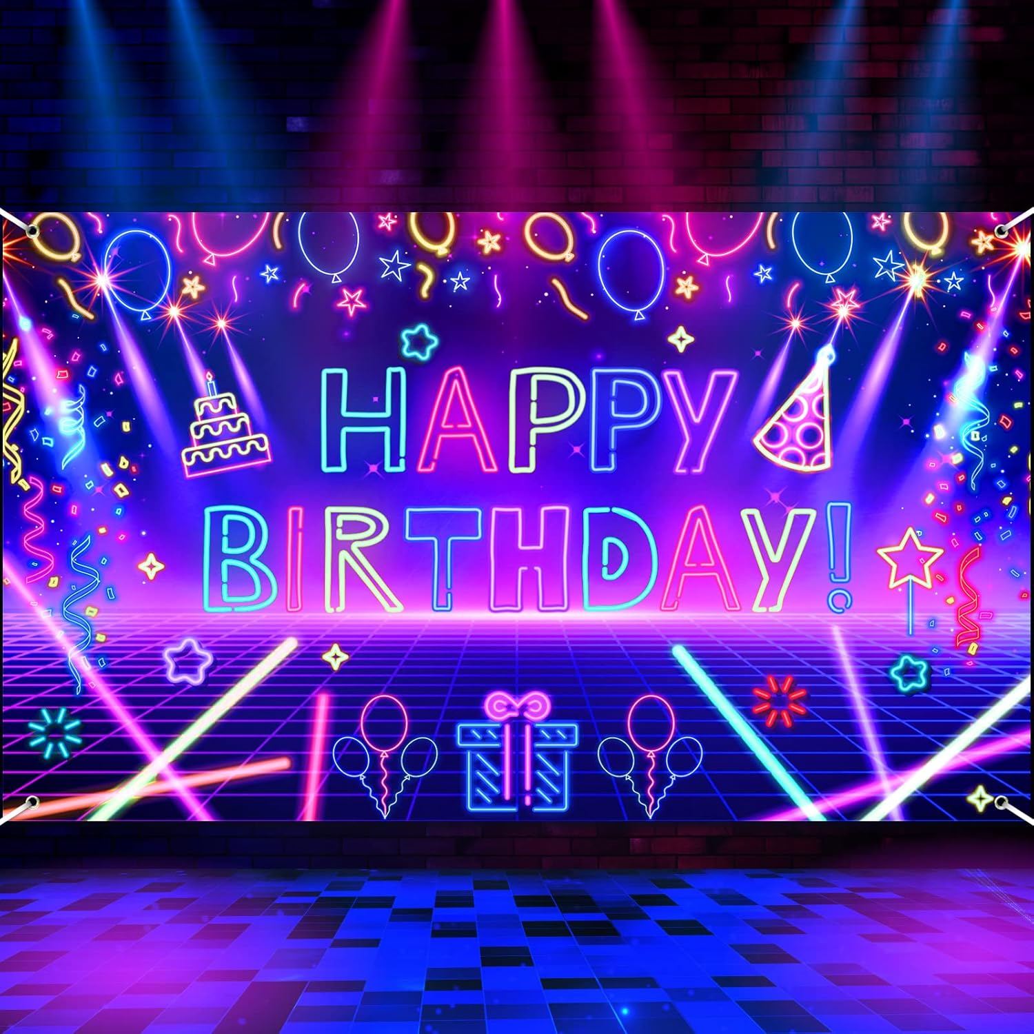 Photographie toile de fond lue - Let'S Party Event Supply avis et prix