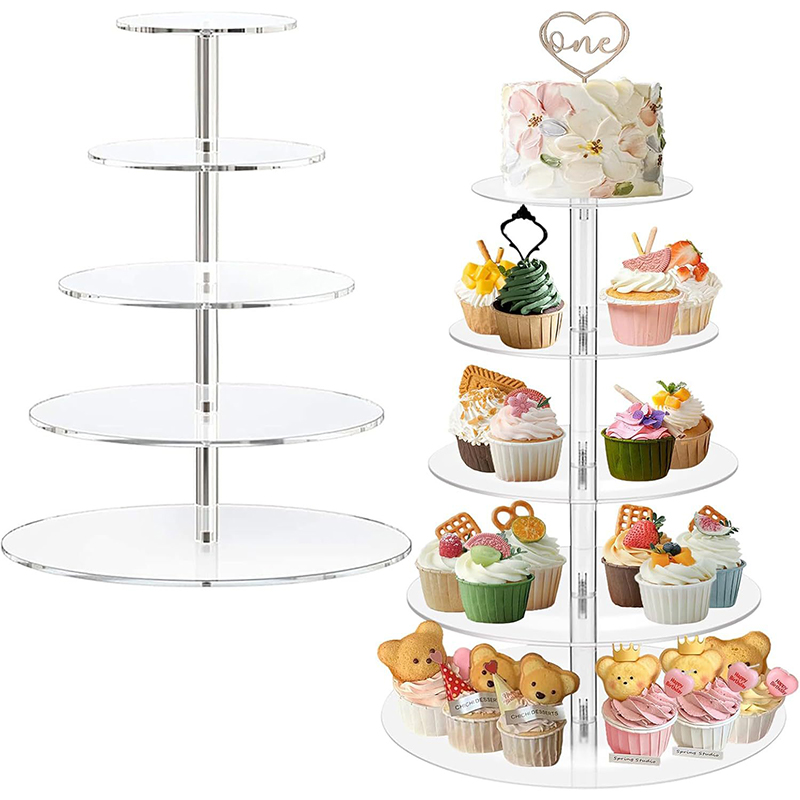 Support à cupcakes rond en acr - Cupcake Stand Tier avis et prix