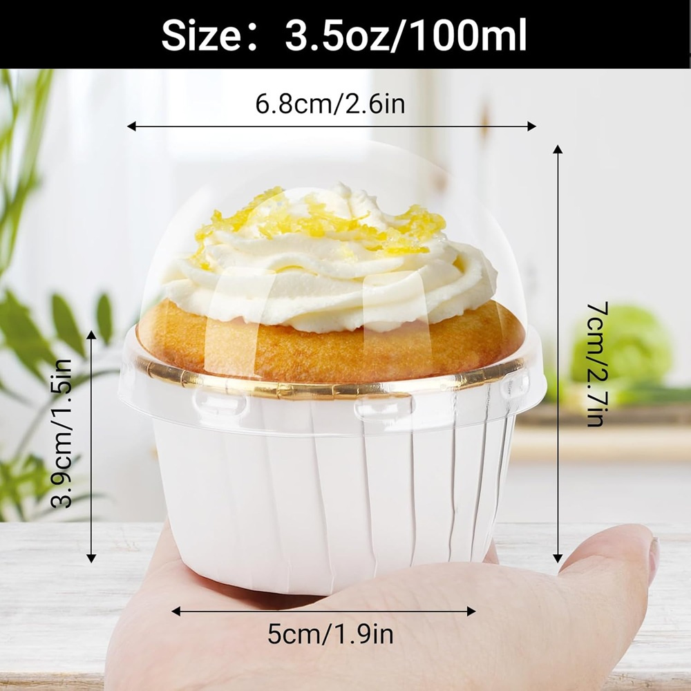 50 pièces Muffins tasse papier - Plastic Cup 50Pcs avis et prix