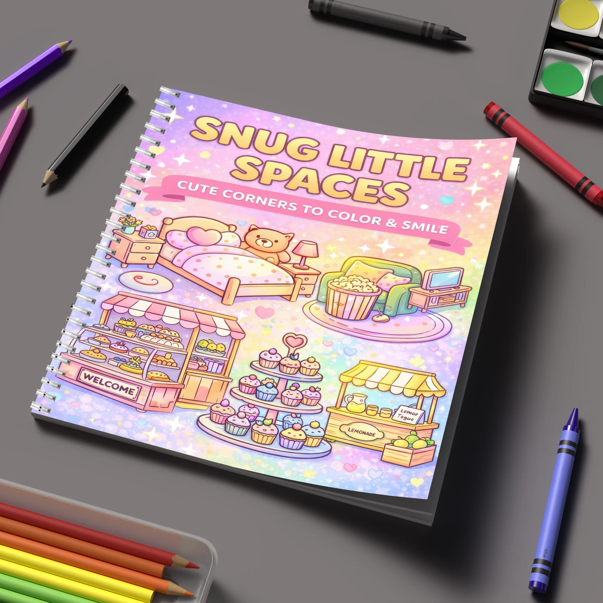 Livre de coloriage Little Spac - Supply Event avis et prix
