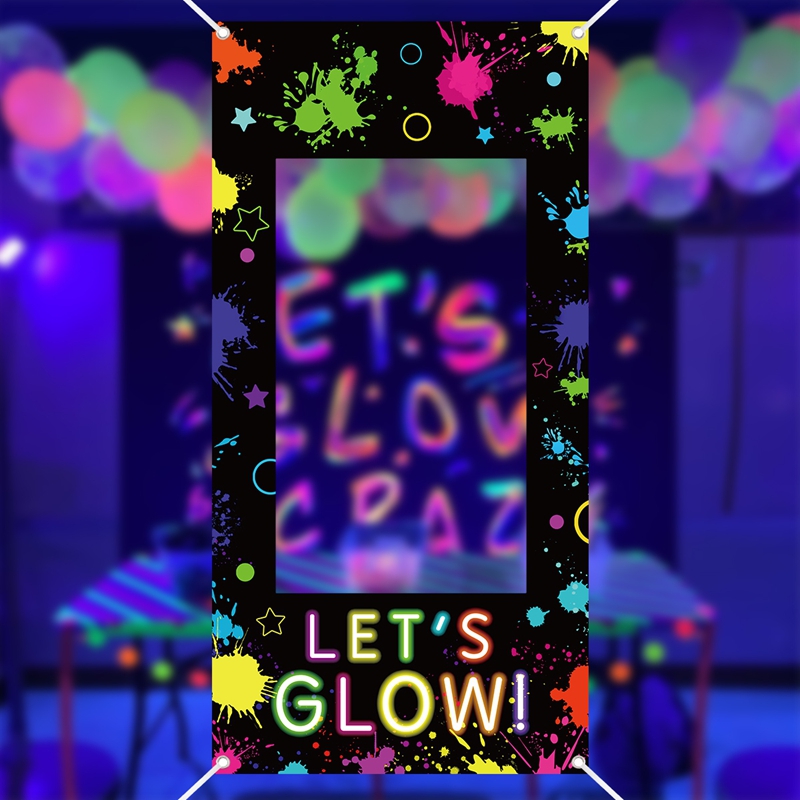 Cadre photo néon « Let's Glow  - Let'S Party Event Supply avis et prix