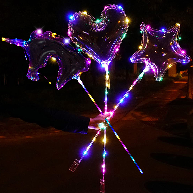 1 ensemble de ballons transpar - Led Balloon Light avis et prix