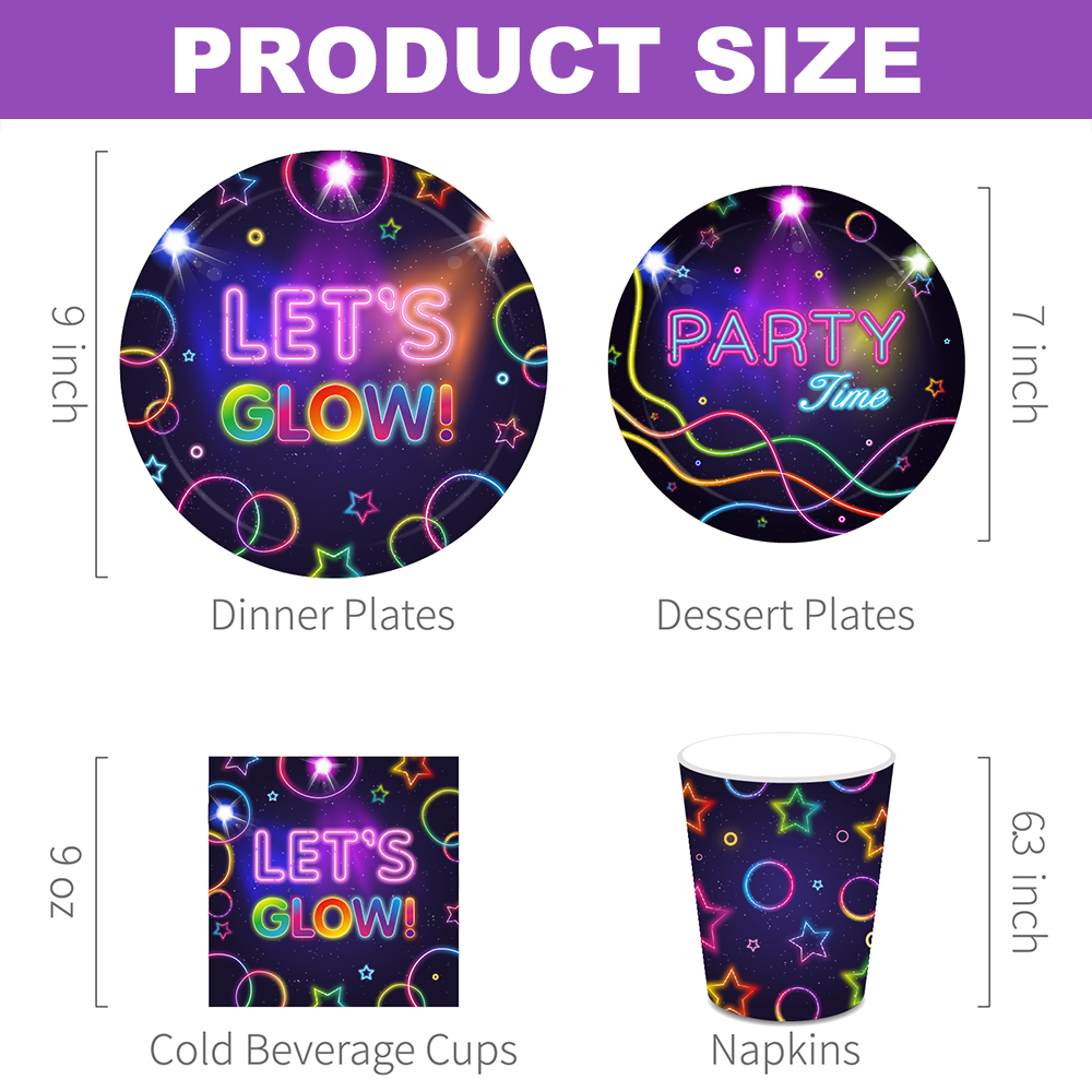 Articles de fête Let's Glow :  - Let'S Party Event Supply avis et prix