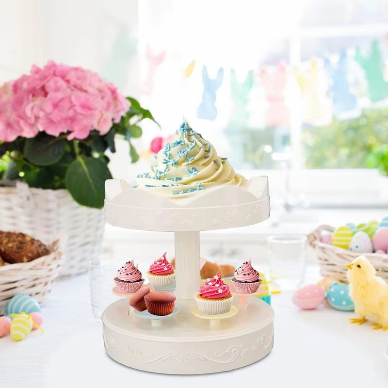 Présentoir à Gâteaux Rotatif e - Cupcake Stand Tier avis et prix