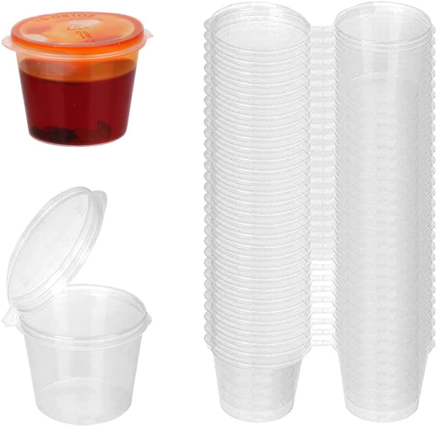 Gobelets à sauce en plastique  - Plastic Cup 50Pcs avis et prix