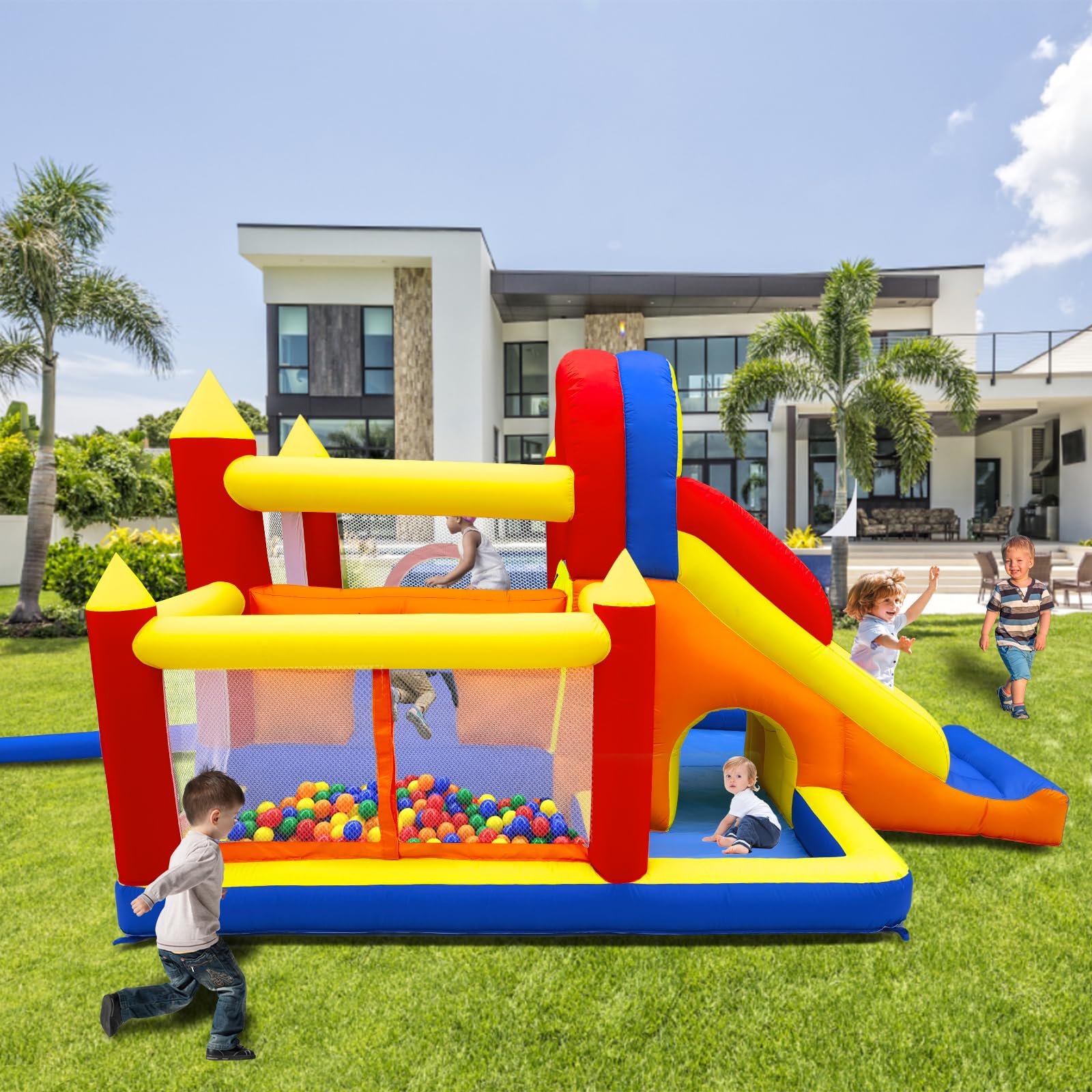 Château gonflable commercial d - Event Party Supply Rental avis et prix